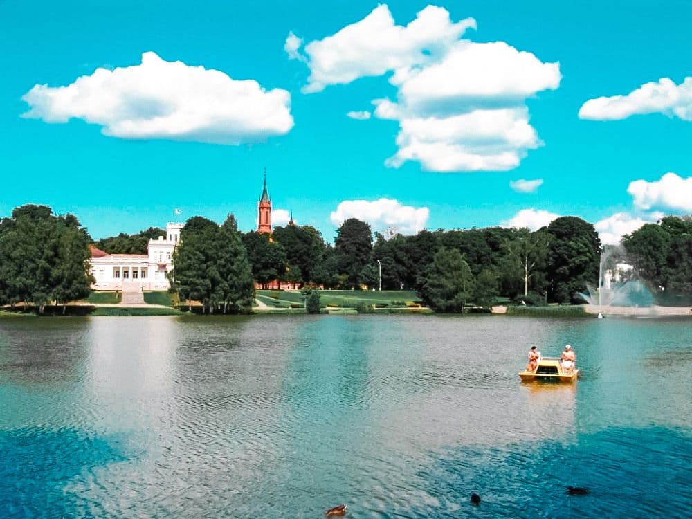 Druskonio ežero pakrantė