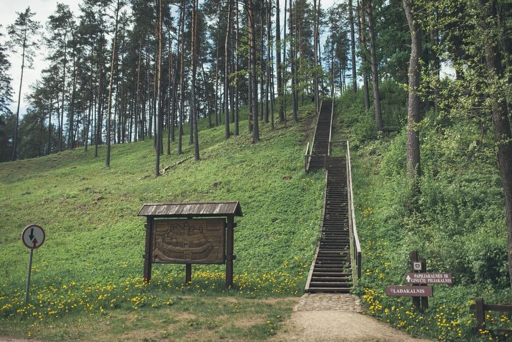 Ginučių piliakalnis #5