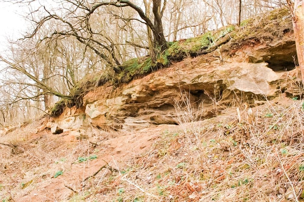 Kalniškių konglomeratų atodanga #2