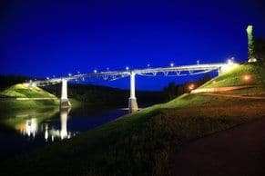 Baltosios rožės pėsčiųjų ir dviračių tiltas #4