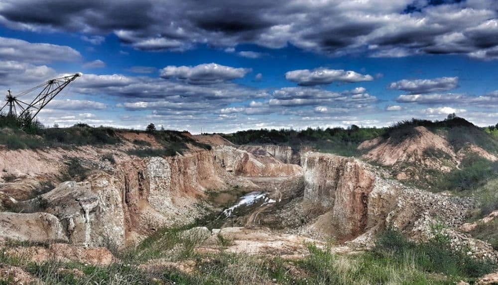 Menčių klinčių karjeras Akmenėje