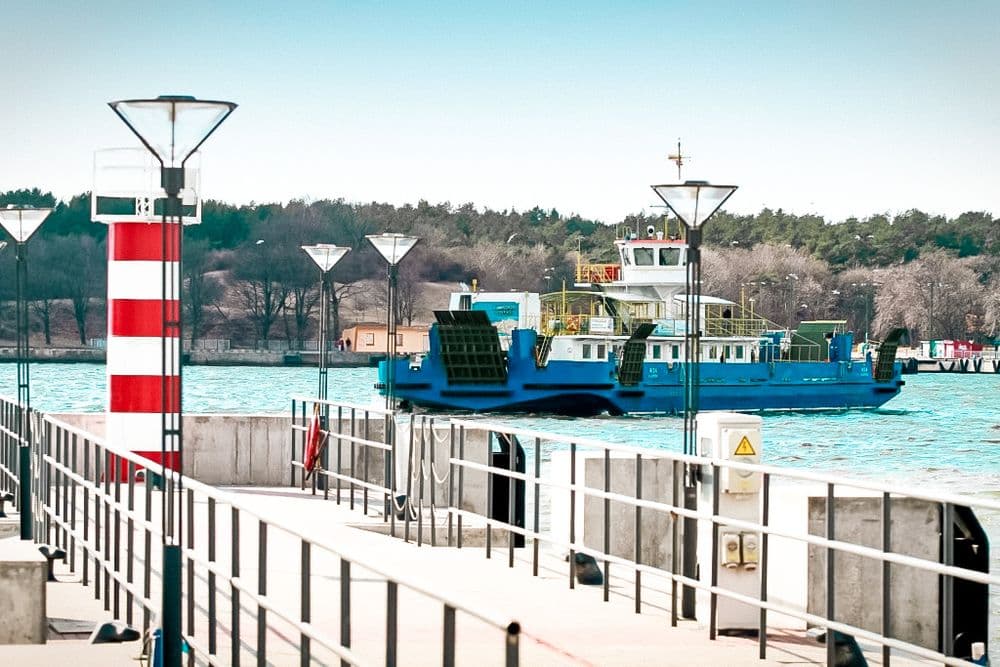 Senoji perkėla - Smiltynė