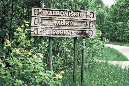 Kleboniškio miško parkas