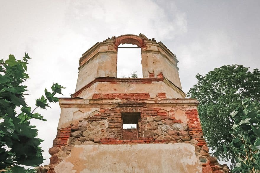 Rudaminos Viešpaties Atsivertimo cerkvės griuvėsiai #3