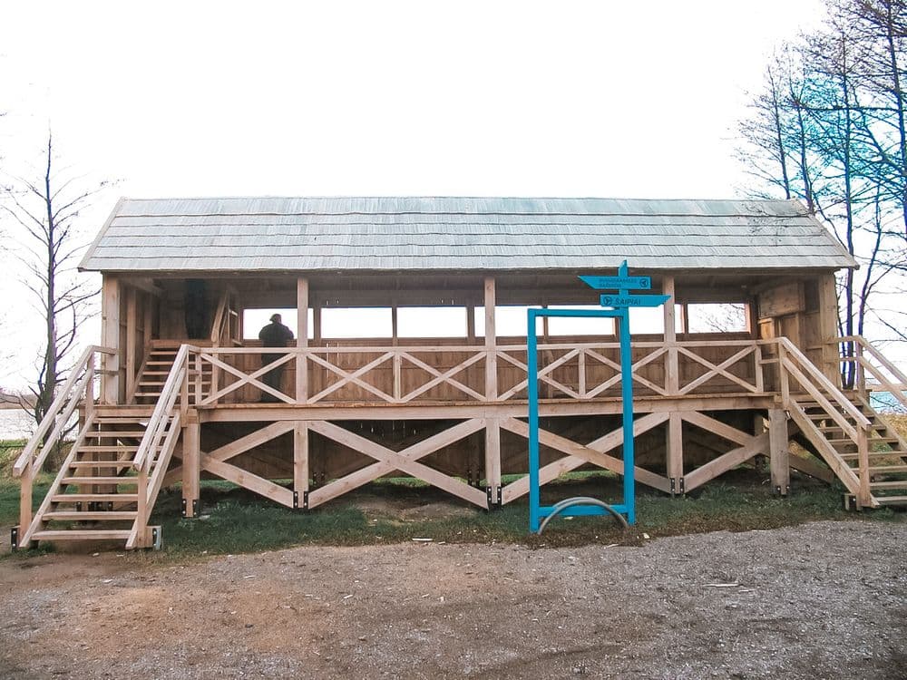 Plazės ežero paukščių stebėjimo namelis