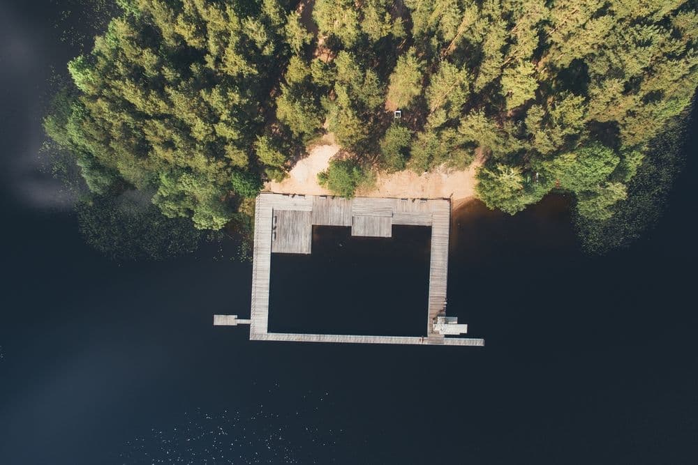 Zarasaičio ežero paplūdimys