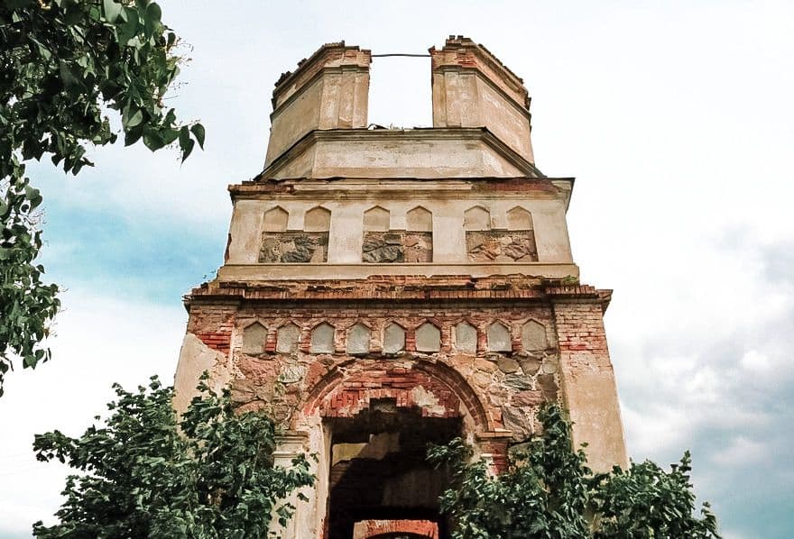 Rudaminos Viešpaties Atsivertimo cerkvės griuvėsiai #2